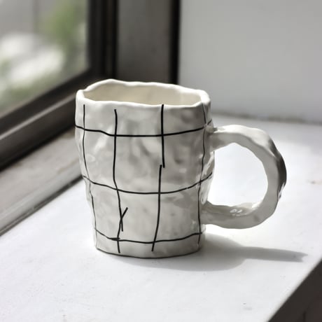 "SHOKKI" Mug - M - pattern