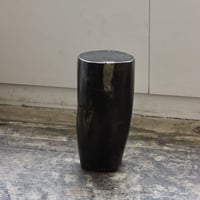 " OAK ” Petrified Wood Stool #002