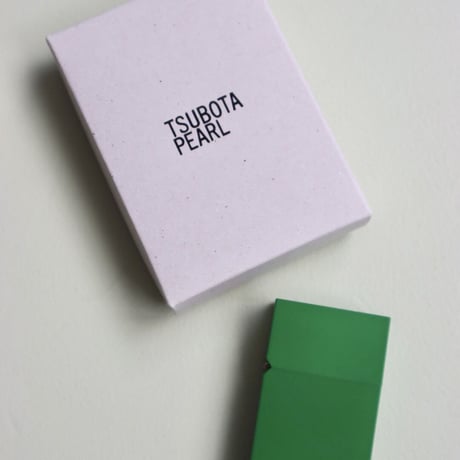 "TSUBOTA PEARL" HARD EDGE COLOR - Green -
