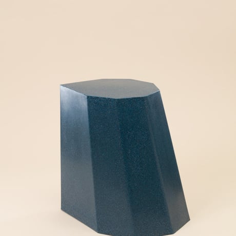 "Martino Gamper" Arnold Circus Stool  - BLUE MOTTLE -