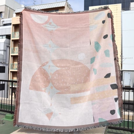 "Buhlaixe  Studio" Blue Stars Blanket