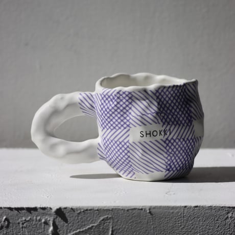 "SHOKKI" Mug - M - pattern