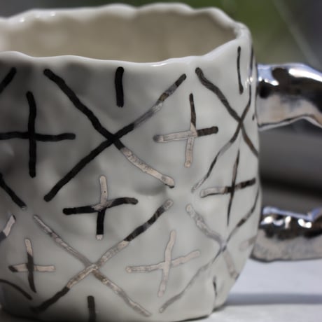 "SHOKKI" Mug - M - pattern