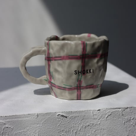 "SHOKKI" Mug - M - pattern
