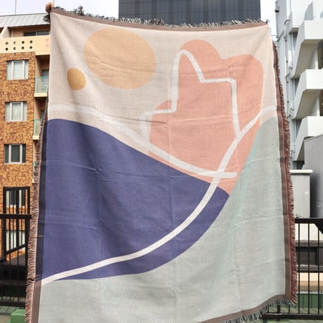 "Buhlaixe  Studio" Abstract Mountain Blanket