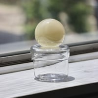 " RUKA Glass " ORB CANISTER - C