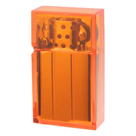"TSUBOTA PEARL" HARD EDGE TRANSPARENT COLOR - Orange -