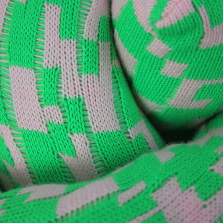 【先行予約】"Zebra Knits" GLITCH - Pink & Apple - (BIG)