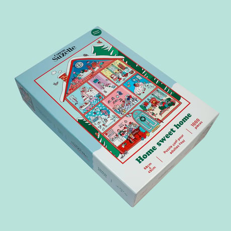"Coucou Suzette" HOME SWEET HOME JIGSAW PUZZLE