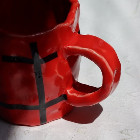 "SHOKKI" Mug - M - pattern