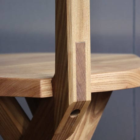 " Pierre Chapo " Chair with 7-shaped Back S34