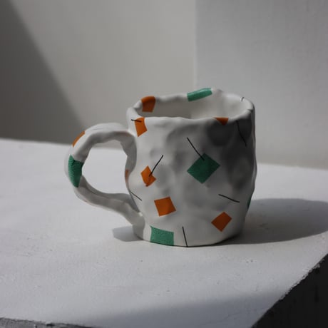 "SHOKKI" Mug - M - pattern