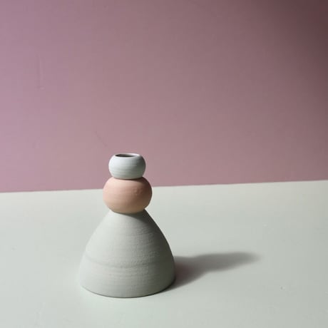 "Ami Ceramics" CHESS VASE  - small -