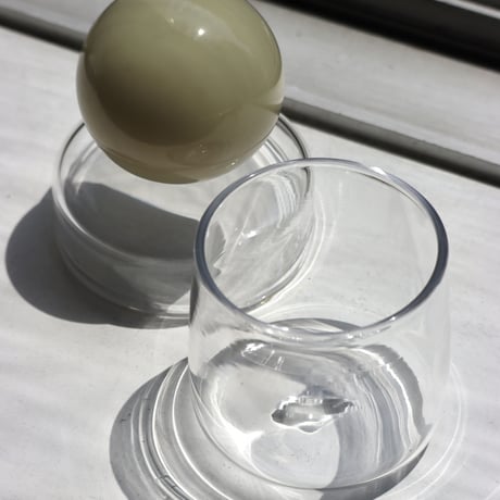 " RUKA Glass " ORB CANISTER - D