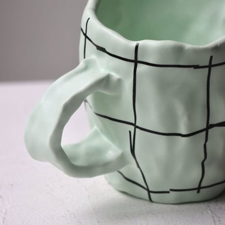 "SHOKKI" Mug - M - pattern