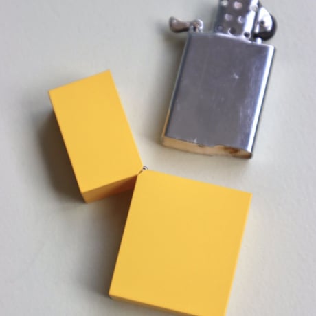 "TSUBOTA PEARL" HARD EDGE COLOR - Yellow -