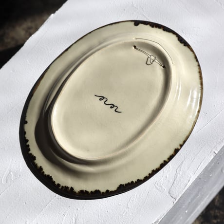 " Noda Natsumi ”  OVAL PLATE