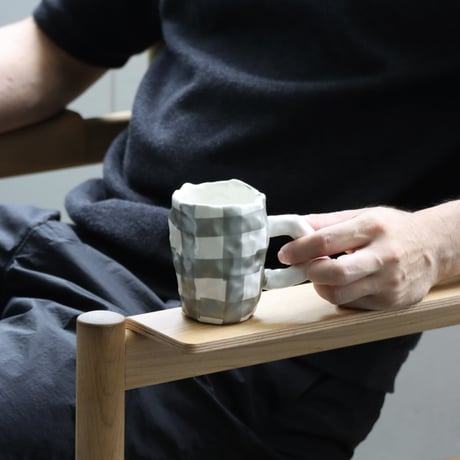 "SHOKKI" Mug - M - pattern