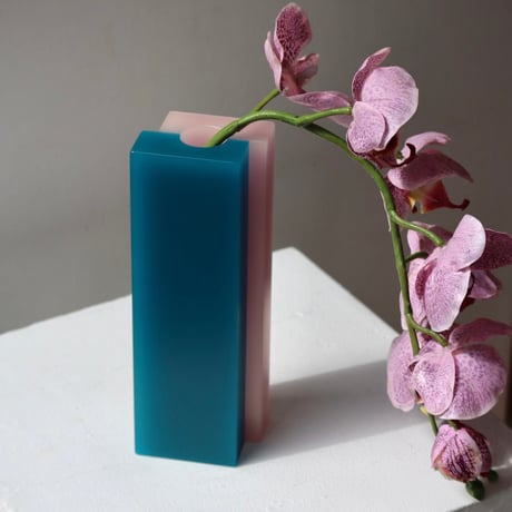 "dean toepfer" VASE VERSA  - pink / teal -