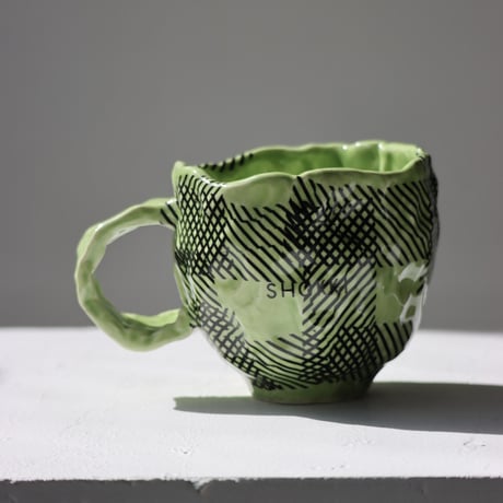 "SHOKKI" Mug - M - pattern