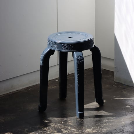 "RUMBA BOR" Choei Classic Stool - Jeen's Blue