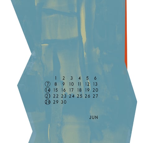" ASENDADA " 2026 CALENDAR / カレンダー - A4