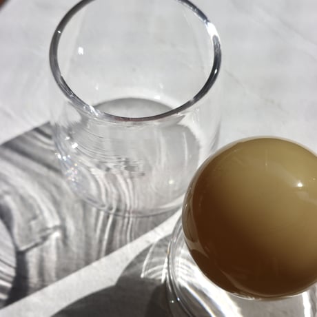 " RUKA Glass " ORB CANISTER - B