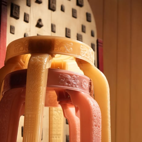 "RUMBA BOR" Choei Classic Stool - Cha Si