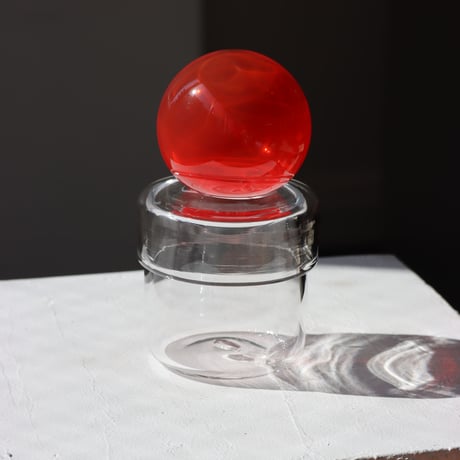 " RUKA Glass " ORB CANISTER - E