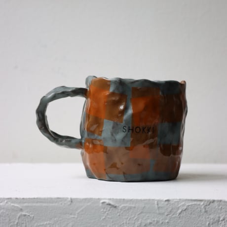 "SHOKKI" Mug - M - pattern