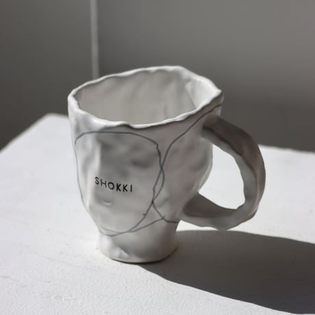 "SHOKKI" Mug - M - pattern