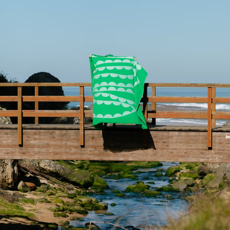 " VOLVER ” Mega Oversize home towel - SMILE