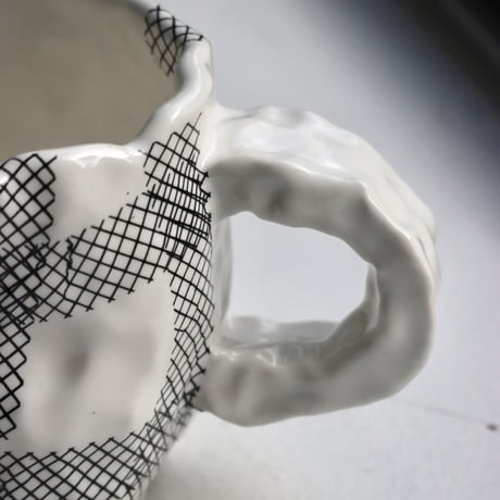 "SHOKKI" Mug - M - pattern