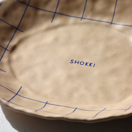"SHOKKI" Plate - L -