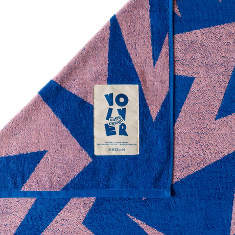 " VOLVER ” XL beach towel - FLASHHH (with Caffé Design)