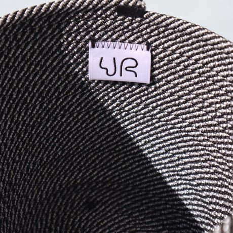 "UGLY RUGLY" SMALL LOOPY LID BASKET - STRIP -