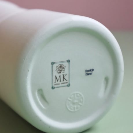 "Foekje Fleur" porcelain bottle vase - mint -