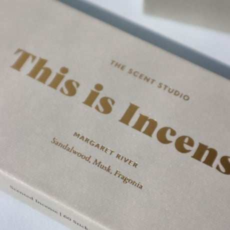 "This is Incense" MARGARET RIVER