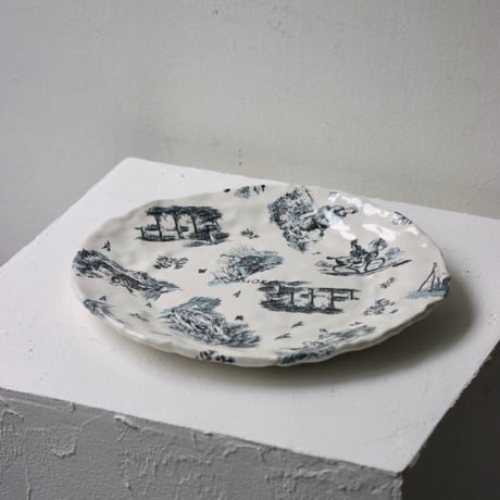 "SHOKKI" Plate - L -