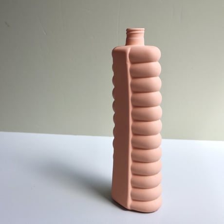 "Foekje Fleur" porcelain bottle vase - Orange -