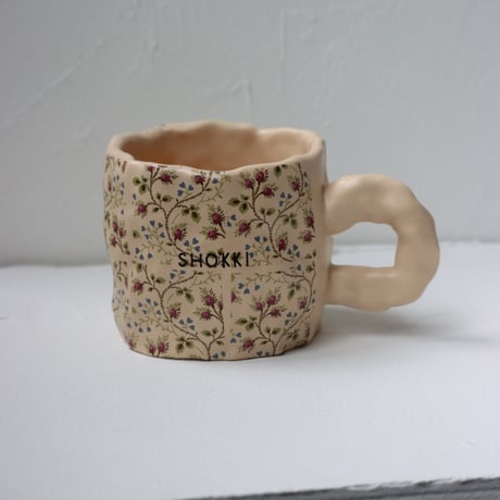 "SHOKKI" Mug - M - pattern