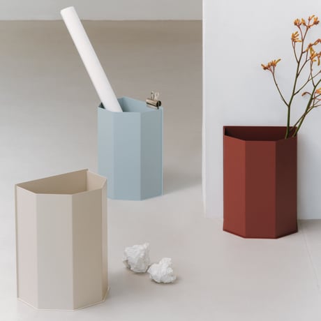 "Fulcrum" POLY Bin - rusty red