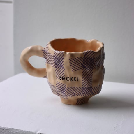 "SHOKKI" Mug - M - pattern