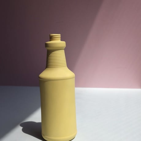 "Foekje Fleur" porcelain bottle vase - sun -