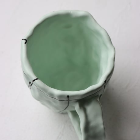 "SHOKKI" Mug - M - pattern