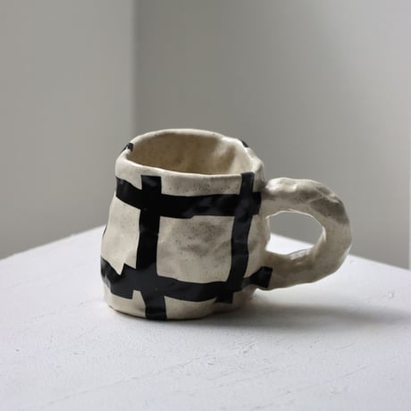 "SHOKKI" Mug - M - pattern