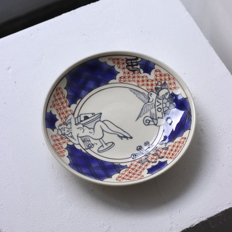 陶器製タトゥー風上半身像 2体セット Japanese traditional tattoo | 名古屋大須のタトゥースタジオ