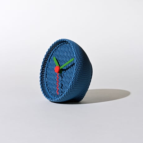 "SHINKOGEISHA / 新工芸舎" TILDE - Desk Clock - Blue