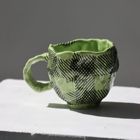 "SHOKKI" Mug - M - pattern