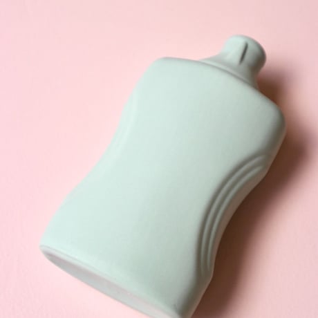 "Foekje Fleur" porcelain bottle vase - mint -